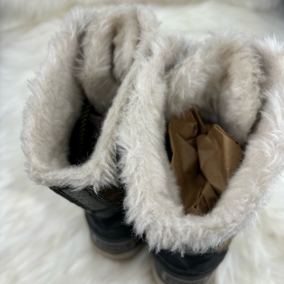 SOREL GLACY LACE UP WINTER BOOTS SIZE 6 - Picture 10 of 12